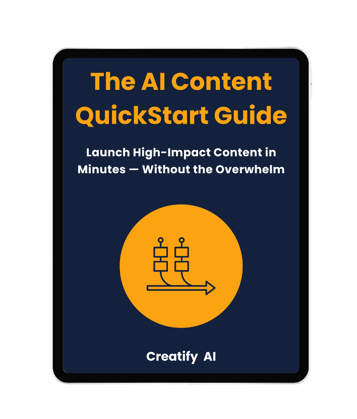 AI Content Quick start guide
